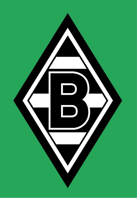 Datei:Gladbach gruen.svg Bundesliga Logo, Franz Beckenbauer, Germany Football, Team Badge, Football Team Logos, Soccer Logo, Soccer Sports, Football Stickers, Free Football