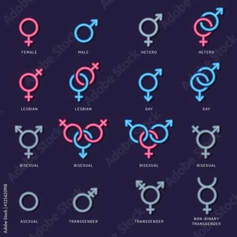 Male Female Icon, Transgender Symbol, Gender Signs, Image Couple, Bullet Journal Banner, Female Symbol, Male Icon, Lgbt Flag, Couple Texts