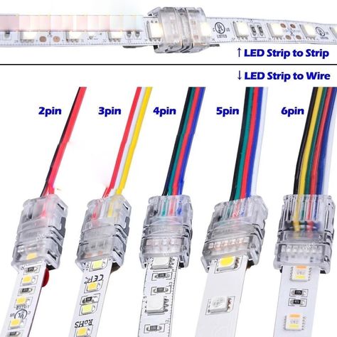 Splice Light Wire Connection Connectors 5050 LED Strip LED Strips Connector   Brand New And High Quality Material: Copper+PC Size: As Pictures Shown Temperature: -20 ℃ -50 ℃ Product Name: LED Strips Connector Style: Styles As Pictures Shown Packing:1PCs Due to the difference between different monitors,the picture may not reflect the actual color of the item Please allow 0.1-1cm differs due to manual measurement,thanks * Please make payment asap, then we can arrange shipment for you asap. - Thank Wire Connection, Electronics Basics, Wire Lights, Led Stripes, Led Strip Light, Led Light Bar, Light Strip, Strip Light, Led Light Strips