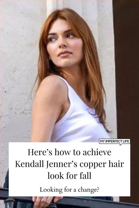 Kendall Jenner Hair Color, Hair For Fall, Celebrity Hair Inspiration, Kendall Jenner Hair, Jenner Hair, Red Hair Looks, Copper Red Hair, Red Carpet Hair, Copper Hair Color