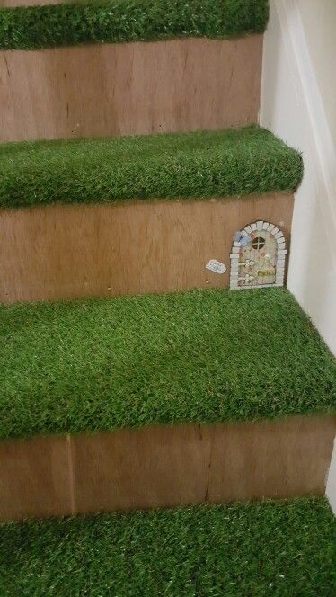 First fairy has moved in on our magical stairway Under Stairs, New Start, Stepping Stones, Stairs, Cafe, Outdoor Decor, Wall, Quick Saves, Home Decor