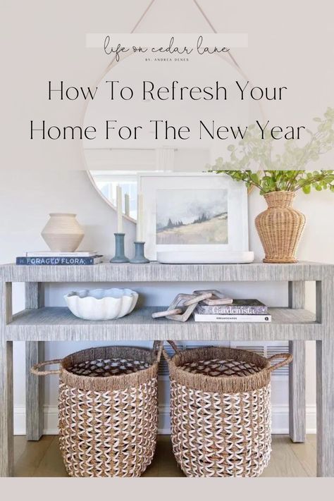 Give your home a much-needed home decor refresh this New Year by trying out these simple and practical tips and tricks! Visit the blog to learn more. new year home reset, my dream home, new year home refresh New Year House Reset, January Home Reset, New Year Home Reset, January Home Refresh, New Year Refresh, Spring Refresh Home, Home Refresh Ideas, New Year Reset, Modern Bedroom Wardrobe Ideas