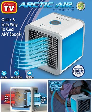 Enjoy cool, clean air with Arctic Air--the quick, easy way to cool any space. It pulls warm air from the room and cools, humidifies and purifies. Just add water Arctic Air, Best Humidifier, Evaporative Air Cooler, Solar Power Diy, Portable Ac, Wall Outlet, Pop Up Camper, Boost Mobile, Portable Fan