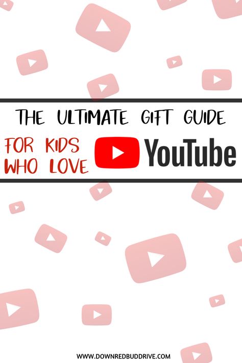 Gift Guide for Kids Who Love YouTube | Youtube Gifts | YouTube Gifts Ideas | YouTube Gift Basket | Kids Gift Ideas | Youtuber Gifts | DanTDM | StampyCat | StacyPlays | Ryan's World | Ryan's Toys Reviews | Youtuber Merch | Down Redbud Drive #youtube #youtubemerch #youtubers #youtubegifts Diy Engagement Gifts, Youtuber Merch, Boyfriend Care Package, Ryan Toys, Kids Gift Ideas, Moms Life, Gift Hacks, Diy Anniversary Gift, Kids Gift Baskets