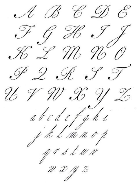 Calligraphy and Aesthetic Fonts Fancy Fonts Alphabet, Cursive Letters Fancy, Tattoo Fonts Alphabet, Calligraphy Fonts Alphabet, Tattoo Fonts Cursive, Tattoo Lettering Styles, Schrift Design, Cursive Alphabet, Handwriting Alphabet