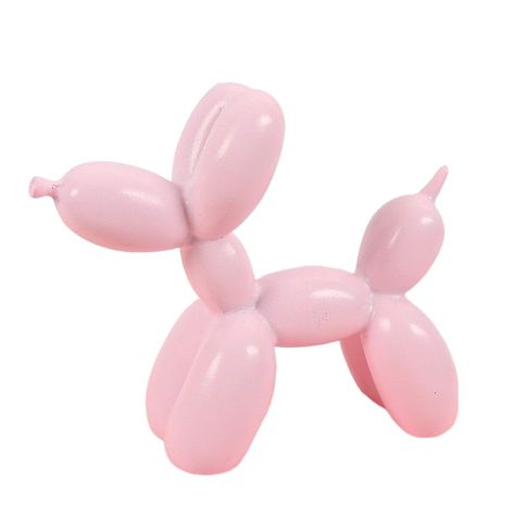 PRICES MAY VARY. 【Unique Design】 - The Resin Balloon Dog Mini Art Animal Small Statue features a playful and eye-catching design that is sure to add a touch of whimsy to any space. Modeled after the famous balloon dog sculpture, this miniature version is perfect for collectors and art enthusiasts alike. 【Premium Quality】 - Crafted from high- quality resin material, the Resin Balloon Dog Mini Art Animal Small Statue is durable and long-lasting. It has a smooth surface finish and intricate detaili Ballon Dog Decor, Ceramic Balloon Dog, Balloon Dog Decor, Cute Animal Crafts, Resin Animals, Boba Bear, Honey Boba, Found Object Sculpture, Balloon Dog Sculpture