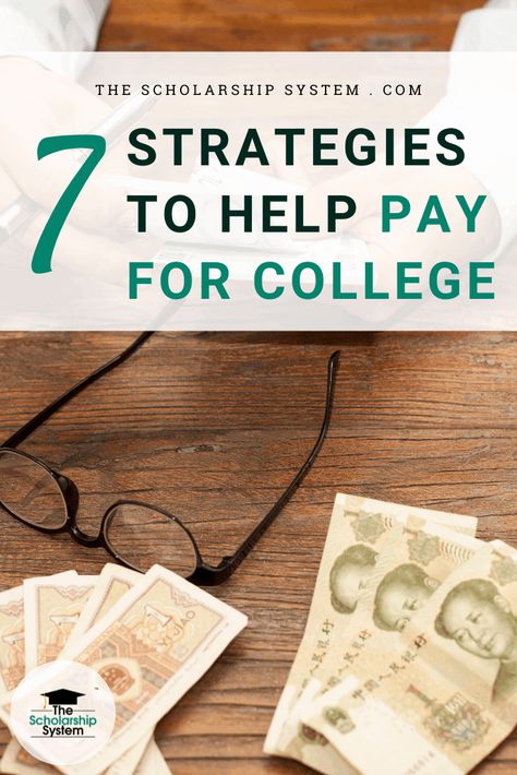 If you and your child are struggling with how to pay for college, here are seven things you can do to get the money you need. Best College Essays, College Help, Essay Words, College Homework, Pay For College, Writing Techniques, College Application Essay, College Writing, College Scholarships