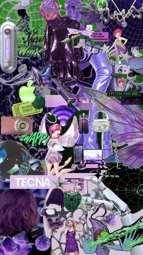 tecna from winx club #winx #winxclub #tecna #tecnawinx #technology #tech #aesthetic Winx Wallpaper, Aesthetic Shuffles, Tech Aesthetic, Klub Winx, Building Aesthetic, Les Winx, Image Collage, Bloom Winx Club, Clubbing Aesthetic