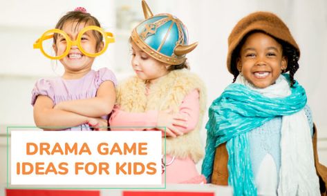 37 Fun Drama Games and Activities | Drama Games | Kid Activities Drama Games For Kids, Kindergarten Graduation Pictures, Drama For Kids, Theatre Games, Drama Activities, Drama Education, Teaching Drama, High School Art Lesson Plans, Drama Games