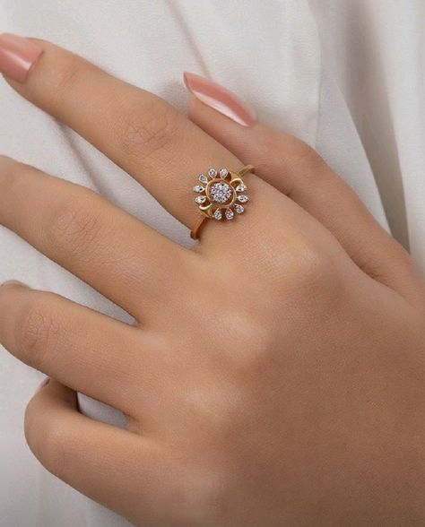 Finger Ring Designs Gold Indian, Finger Rings Gold Indian Daily Wear, Index Finger Rings For Women, Groom Rings, Latest Gold Ring Designs, Fashion Jewelry Necklaces Gold, Couple Ring Design, Bridal Jewellery Inspiration, Jhumka Designs