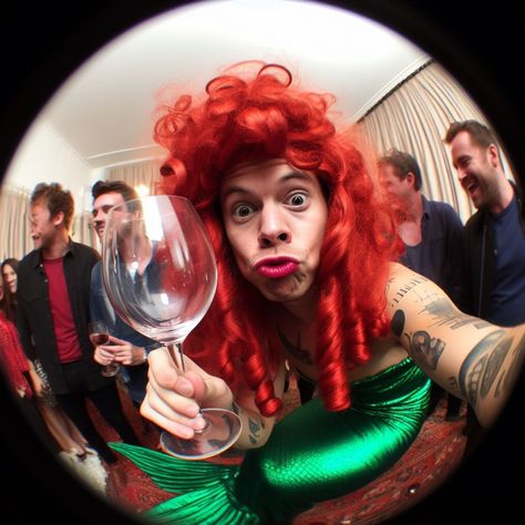 Harry Styles Getting Ready, Harry Styles 0.5, Harry Styles Mermaid, Harry Styles Desktop Wallpapers, Harry Styles Costume, Harry Styles Shirtless Pictures, Harry Taylor, Harry Styles Memes, Styled Desktop