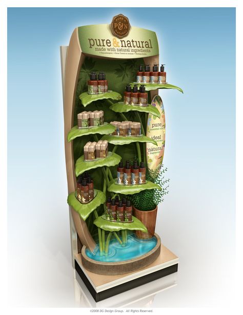 Vegetable Packaging, Point Of Sale Display, Cardboard Display, 광고 �디자인, Pos Display, 3d Cnc, Creative Concept, Bottle Display, Exhibition Stand Design