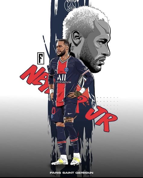 Neymar Illustration, Neymar Cartoon, Neymar Art, Neymar Jr Hairstyle, Nike Wallpaper Iphone, Soccer Drawing, Neymar Messi, Neymar Psg, Football Drawing