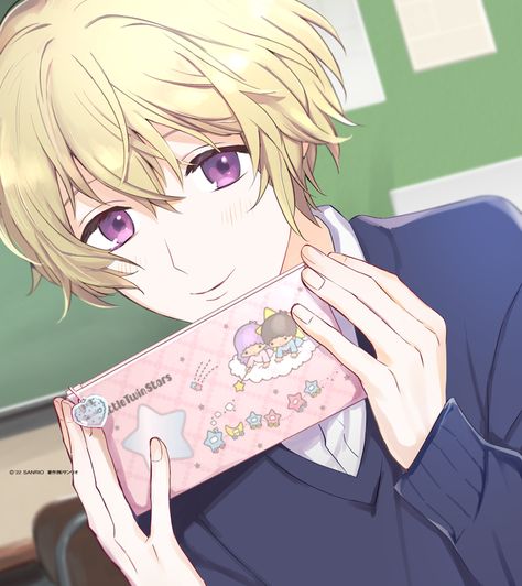 Ryo Nishimiya, Sanrio Boys, Hetalia Headcanons, Sanrio Danshi, Kawaii Boy, Anime People, 19 Days, Ensemble Stars, Hetalia