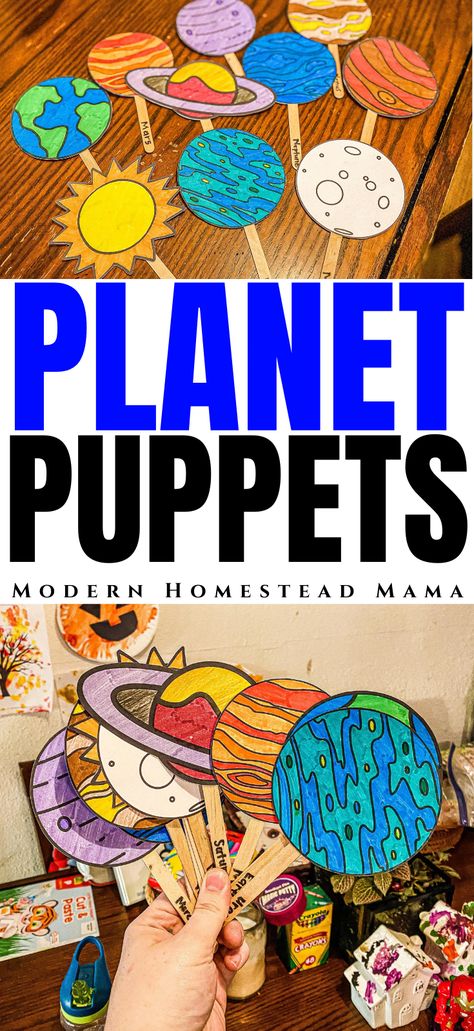 Planet Activities For Preschool Solar System, Space Themed Kids Activities, Planet Craft For Preschool, Planet Crafts For Preschool, Preschool Planet Crafts, Planet Activities For Kindergarten, Planet Crafts For Toddlers, Astronomy Projects For Kids, Planets Arts And Crafts For Kids