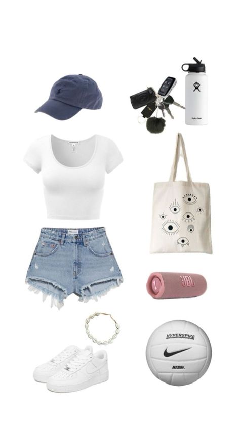 Cute Highschool Outfits, Creative Outfits, Mood Clothes, Preppy Summer Outfits, Outfit Inspo Summer, Cute Lazy Day Outfits, Easy Trendy Outfits, Casual Chic Outfit, Cute Everyday Outfits