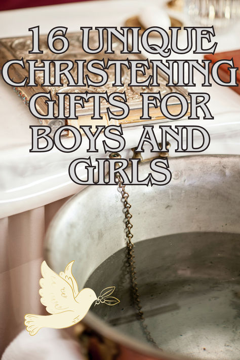 Celebrate a special christening with 16 unique gifts for boys and girls. From personalized keepsakes to meaningful tokens, these presents are perfect for this memorable occasion. #ChristeningGifts #UniqueBaptismPresents #SpecialOccasionGifts Christening Present Ideas, Baptism Gifts For Baby Boy, Christening Ideas Boy, Baptismal Gifts, Boy Baptism Gift, Unique Gifts For Boys, Baptism Presents, Baptism Gifts For Boys, Christening Gifts For Boys