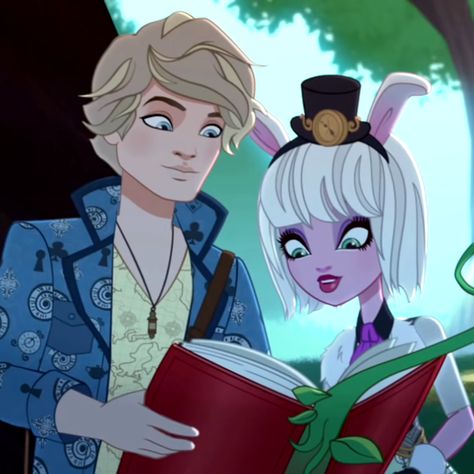 Ever After High S3E12 - The Legacy Orchard | tags: alistair, bunny, ever after high Bunny Ever After High, Ever After High Alistair, Cerise Hood, Ever After High, Animated Icons, Animation Series, Disney Art, Monster High, Ever After