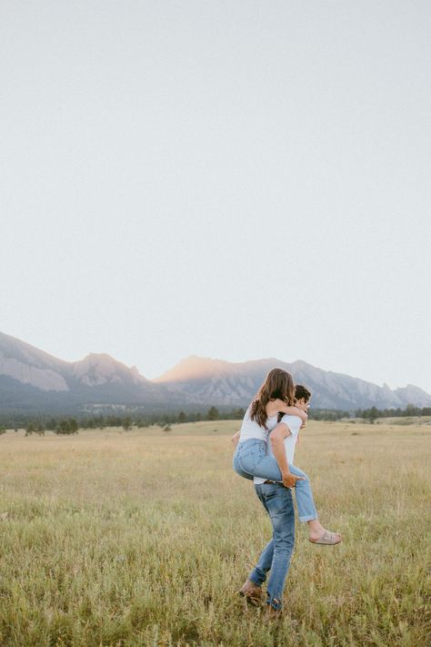 Engagement photographer in Boulder Boulder Engagement Photos, Engagement Shoot Outfit, Spring Shower, Boulder Co, Engagement Photo Poses, Beautiful Sights, Shades Of Gold, Engagement Shoot, Engagement Photo