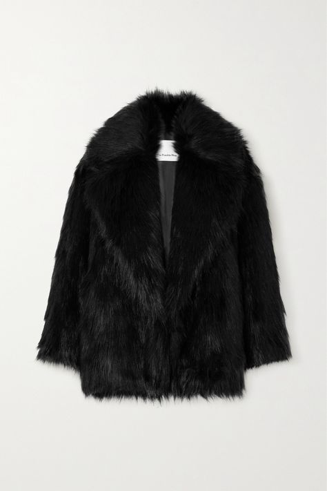 The Best Faux Fur Coats to Add to Your Wardrobe | Who What Wear Oversized Faux Fur Coat, Womens Sweater Coats, Black Fur Coat, White Fur Coat, Outerwear Trends, Womens Faux Fur Coat, Black Faux Fur Coat, Faux Leather Coat, The Frankie Shop