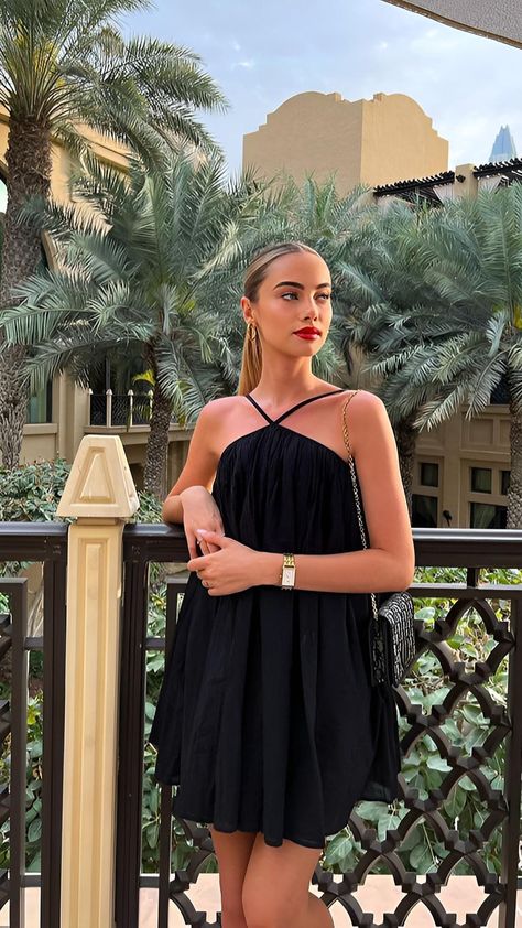 Black Short Homecoming Dress, Mode Grunge, Looks Party, Elegante Casual, Short Homecoming Dress, Dress Beach, Sling Dress, Outfits Verano, Corfu