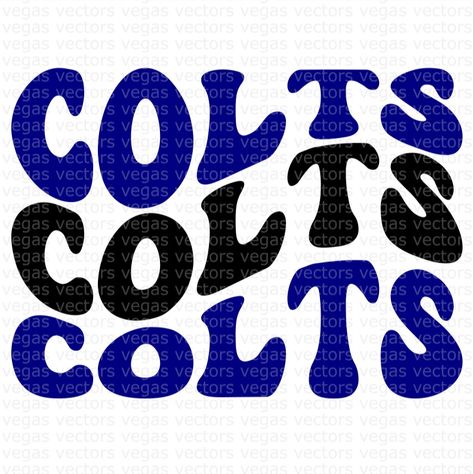 Colts Svg, Colts Football, Sublimation Svg, Boho Retro, Football Svg, Football Shirt, Shirt Svg, Sublimation Png, Cricut Svg