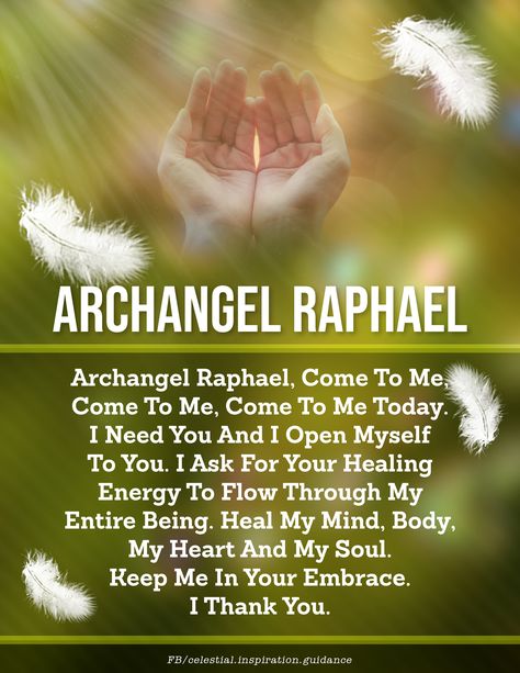 Arc Angel Raphael, Arch Angel Raphael, Archangel Raphael Prayer, Archangel Raphael Healing, Raphael Archangel, St Raphael Archangel, Angel Meditation, Angel Healing, Guardian Angels Prayer