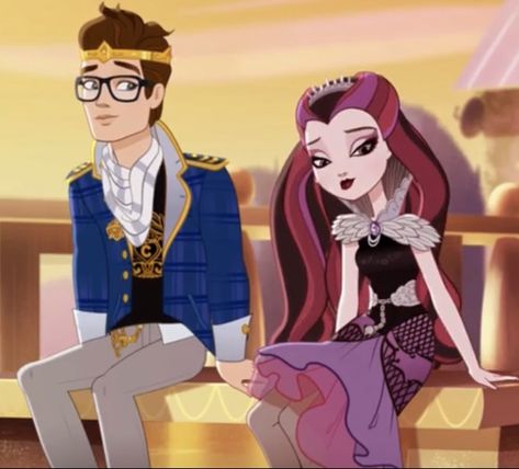 Raven and Dexter Eah Dexter Charming, Ever After Dolls, Famous Fairies, 2000s Cartoons, Sally Face Game, Raven Queen, Fairy Tale Characters, Kids Tv, Ever After High