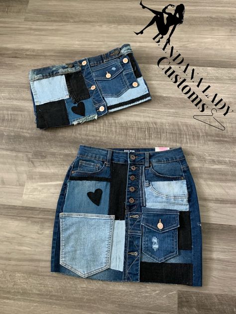 Vestiti In Jeans, Vetements Shoes, Denim Diy Clothes, Ropa Upcycling, Diy Clothes Design, Denim Ideas, Diy Fashion Clothing, Denim Diy, Upcycled Fashion