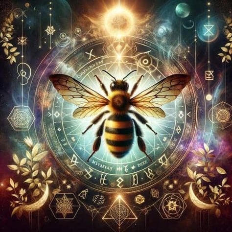 Exploring Bee Symbolism: Embrace Harmony and Productivity. Delve into the meanings and cultural significance of the industrious bee. Explore now!https://centerspirited.com/animal-symbolism/bee/ Bee Symbolism, Bee Spirit Animal, Bee Signs, Bees Art, Scorpio Art, Mixer Attachments, Bee Pictures, Animal Spirit Guides, Animal Medicine