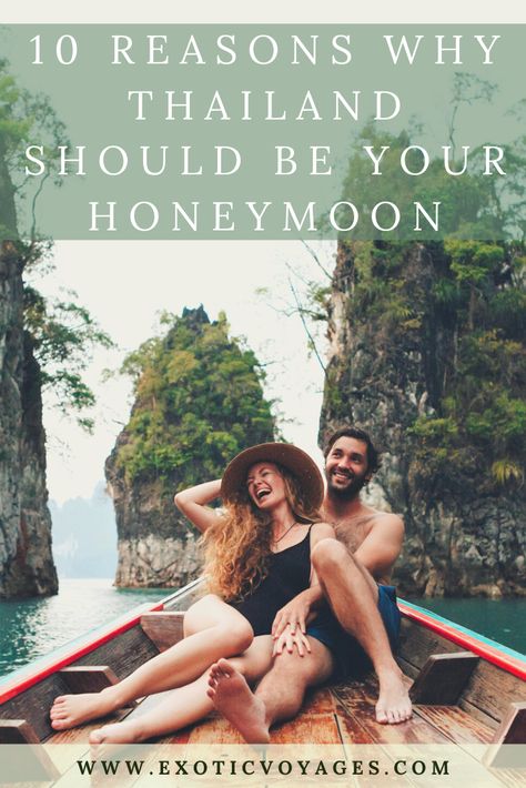 Thailand Romantic, Honeymoon Destinations All Inclusive, Honeymoon Destinations Usa, Vietnam Honeymoon, Tropical Honeymoon Destinations, Thailand Destinations, Tropical Honeymoon, Thailand Honeymoon, Romantic Resorts