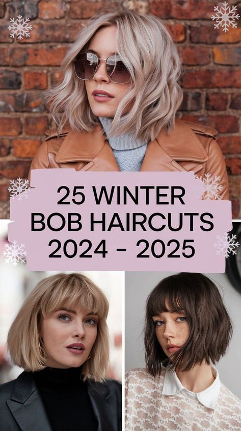 Aespa-inspired bob haircuts for 2024 - 2025 are sleek and versatile, perfect for women with fine hair. A stacked bob with choppy layers adds volume, while the inverted style gives it an edgy look. For winter, pair this short bob with a hat or go for a textured style for a playful feel. You can also try an Italian bob for a touch of European charm. Versatile Bob Haircut, Short Edgy Hair Color, Fall 2024 Hair Trends Short, Classic Bob With Bangs, The Italian Bob Haircut, Medium Bob Haircut For Fine Hair, Bob Haircut 2024 Trends, Bob Haircuts 2024, Bob Haircut For Fine Hair Bangs