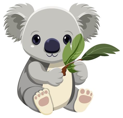 Cute koala cartoon character | Free Vector #Freepik #freevector #cartoon-svg #cartoon-drawing #food-clipart #clip-art Koala Cartoon, Koala Drawing, Circus Background, Preschool Activities Toddler, Cute Koala, Animal Clipart, Cartoon Clip Art, Bear Cartoon, Koala Bear