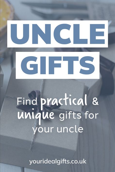 Uncle gifts Uncle Gift Ideas, Goft Ideas, Christmas Gifts For Uncles, Uncle Gifts, Gift Guides, Put Together, Gift Guide, Ideal Gift, Gifts For Him