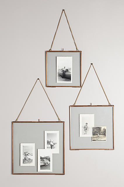 DIY Knock Off Anthropologie Frame Project Room, Pic Wall, Hemma Diy, Diy Casa, Hanging Picture Frames, Hanging Frames, Diy Picture, Wall Gallery, Small Wall