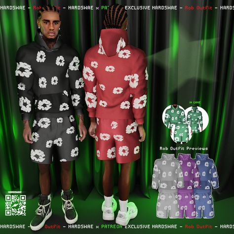 (HARDSWAE) Rob Outfit ✩. | Hardswae. Sims 4 Men Clothing, Sims 4 Male Clothes, Sims Baby, Sims 4 Black Hair, Sims 4 Traits, Sims 4 Cas Mods, The Sims 4 Skin, Free Sims 4, Sims 4 Children