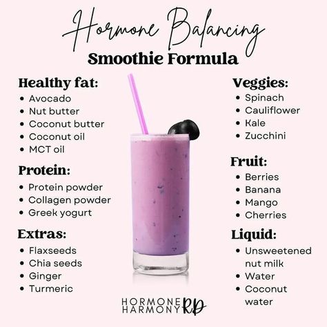 Hormone Balancing Smoothie, Collagen Smoothie, Easy Juice Recipes, Best Smoothies, Lose Arm Fat, Arm Fat, Healthy Juice Recipes, Blueberries Smoothie, Collagen Powder