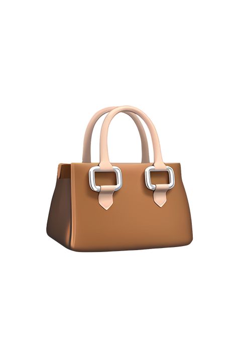 The emoji 👜 depicts a small, rectangular handbag with a short handle on top. The bag is shown from a front-facing perspective and appears to be made of leather or a similar material. The color of the bag varies depending on the platform, but it is typically a shade of brown or black. The bag has a small clasp or button on the front, indicating that it can be opened and closed. Overall, the emoji conveys a sense of style and sophistication. 2024 Notion, Apple Emoji, Emoji Bag, Emojis Iphone, Apple Emojis, Ios Emoji, Iphone Emoji, Shade Of Brown, Emoji Iphone