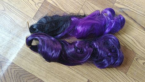 OT1B/ purple and D purple French Curls Braids Black, French Curls Braids, French Curls, Curls Braids, French Curl, Braiding Hair, Box Braids Hairstyles, Protective Styles, Protective Hairstyles