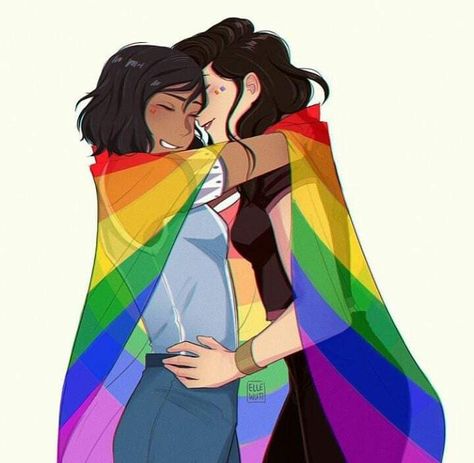 Happy Pride 🏳️‍🌈 #Korrasami #LOK