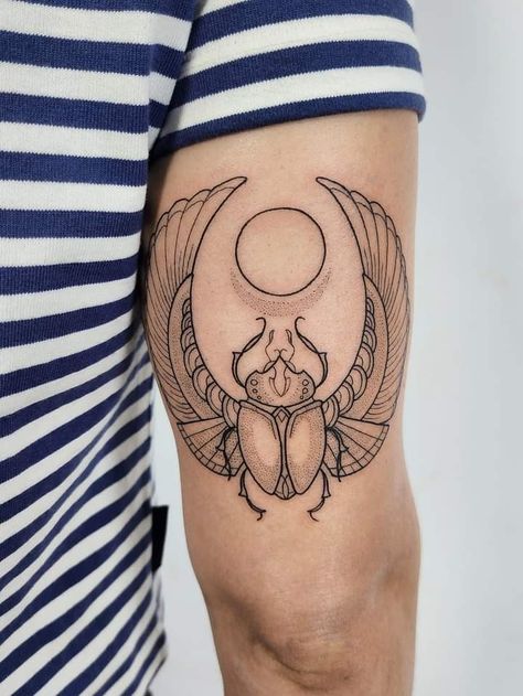 Ancient Egyptian Tattoo Design, Scarab Beetle Tattoo Design, Scarab Tattoo Design, Scarab Beetle Egypt, Egyptian Scarab Tattoo, Scarab Beetle Tattoo, Egyptian Tattoos, Scarab Tattoo, Beetle Tattoo