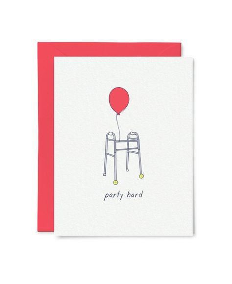 Funny 30th Birthday Cards, Birthday Card Puns, Happy Birthday Cards Diy, 60 Birthday, Punny Cards, Old Birthday Cards, 30th Birthday Cards, Birthday Card Drawing, 18th Birthday Cards