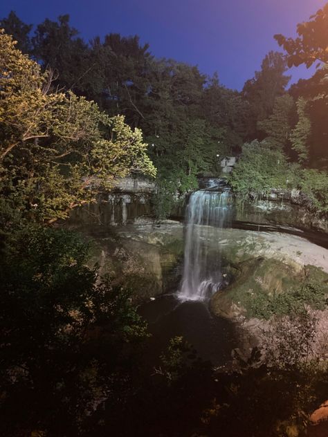 Night Waterfall, Nature Photography Aesthetic, Waterfall Aesthetic, Nature Waterfall, Photography Aesthetic, Photo Nature, Aesthetic Photos, Aesthetic Photo, Aesthetic Pictures