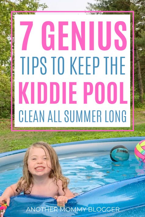 Pool Cleaning Tips, Pool Deck Decorations, Blow Up Pool, Pool Storage, Summer Cleaning, Swimming Pool Cleaning, Pool Hacks, Pool Skimmer, Pool Care