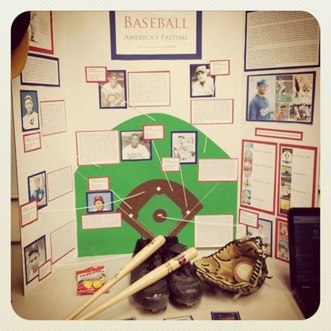 classic APUSH project #baseball (Taken with instagram) Baseball Trifold Board Ideas, Baseball Projects For School, Jackie Robinson Project, Beta Projects, Wax Museum School Project, History Fair Projects, Inspirational Women Quotes, Wax Museum Project, Kids Science Fair Projects