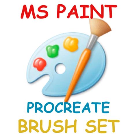 Free MS Paint Brush Set for Procreate - LIBRIUM Amazing Digital Art, Procreate Brushes Download, Clip Studio Paint Brushes, Manifesto Design, Free Procreate Brushes, Procreate Ipad Tutorials, Best Procreate Brushes, Skin Paint, Paint Brush Set