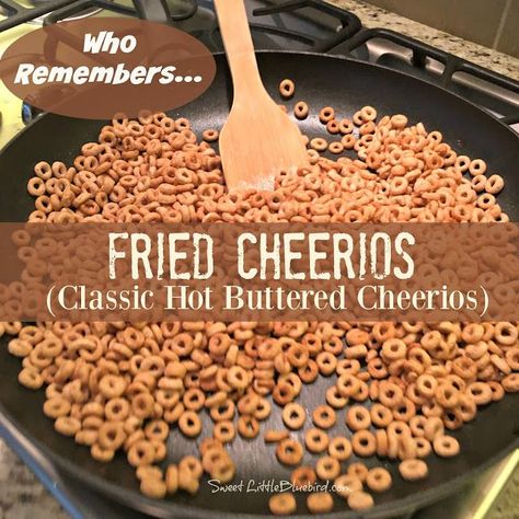 Hot Buttered Cheerios, Buttered Cheerios, Cheerios Recipes, Crunchy Snack, Fair Food Recipes, Wooden Spoon, Snack Mix, Appetizer Dips, Classic Food