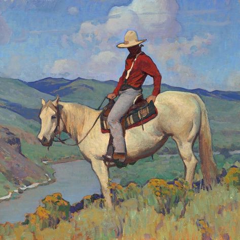 Back to Basics: Edges - Oil Painters Of America Blog Glenn Dean, Eric Bowman, William Robinson, Western Artwork, Western Landscape, Western Paintings, Painting Competition, Cowboy Art, California Art