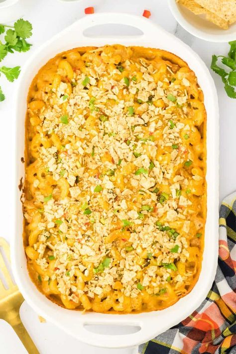 Mexican Mac and Cheese Mexican Macaroni And Cheese, Mexican Mac And Cheese, Southwest Recipes, Cheese Brands, Mexican Spices, Mac N Cheese Recipe, Gluten Free Pasta, Family Cooking, Vegetarian Options