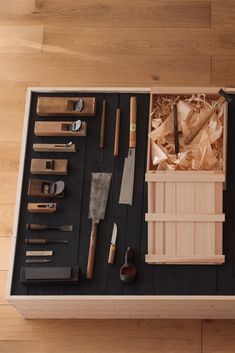 Kanna: An Exploration of Traditional Japanese Carpentry | Exhibition Japanese Woodworking Tools, Japanese Carpentry, Joinery Tools, Japanese Tools, Used Woodworking Tools, Japanese Joinery, Woodworking Tools For Beginners, Japanese Woodworking, Carpentry Tools